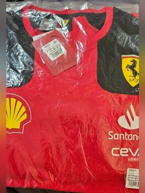 Puma ADULT Ferrari  Racing Tee Size L